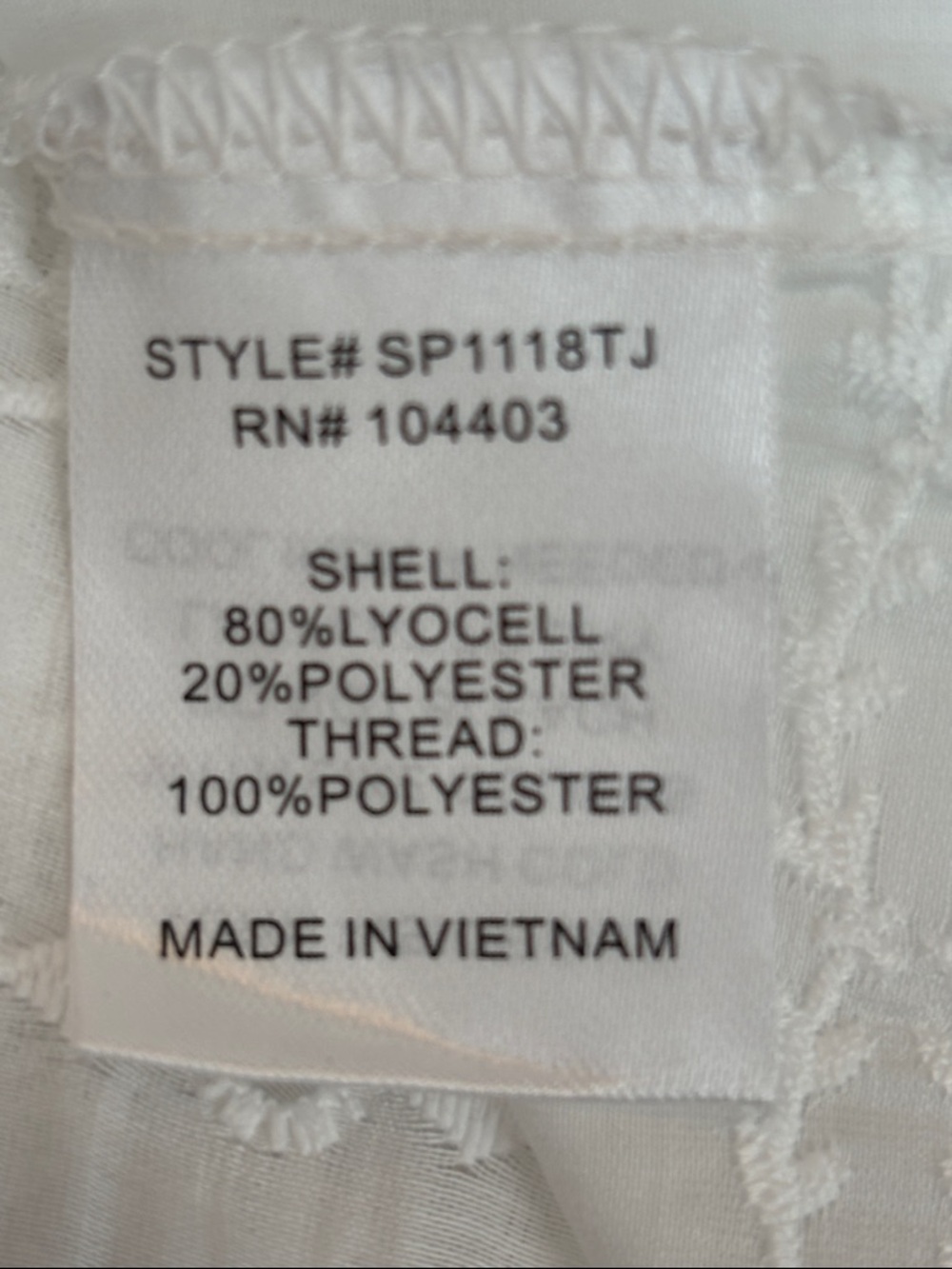 Calypso St. Barth White Sheer Embroidered Eyelet Blouse Cotton Voile MSRP $325 - Picture 7 of 10